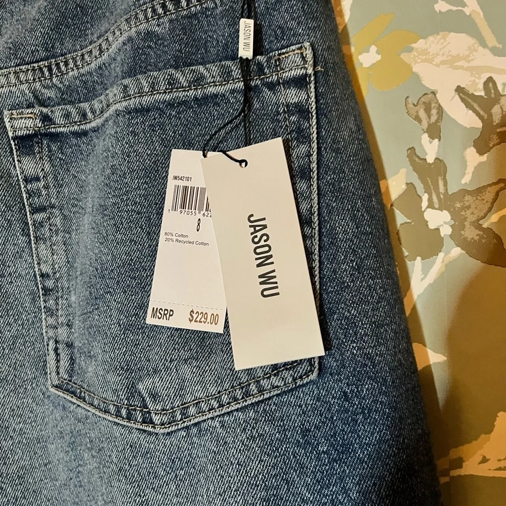 NWT Jason Wu Barrel Ankle Jeans Size 8/27 - Picture 5 of 7